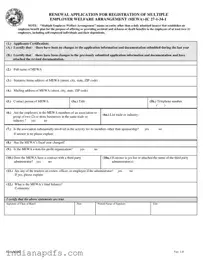 Blank Indiana M400 PDF Template