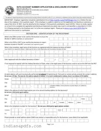 Blank Indiana Sf 2837 PDF Template
